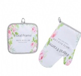 promotion incredible cheap floral oven mitts