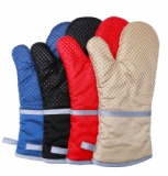 professional high temperature branded oven mitts