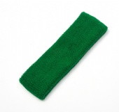 solid green custom sweat bands