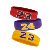 custom number sweatbands for men