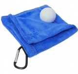 wholesale Golf Ball Cleaning Towel with Carabiner