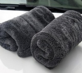 twist thick microfiber car drying towel