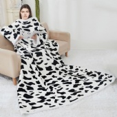 buy a winter New Years blanket 150x200 with reindeer