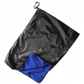 Golf Rain Hood Towel Waterproof Golf Towel Golf Bag Cover with Free Carabiner Clip